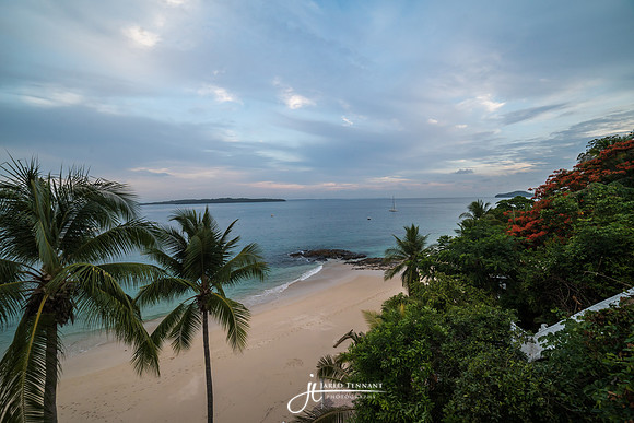 View from the pool deck